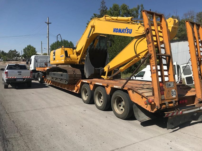 Transporte de equipos de Geo Service
